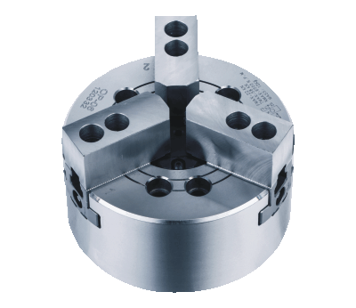 Speed in the real three-jaw hydraulic chuck